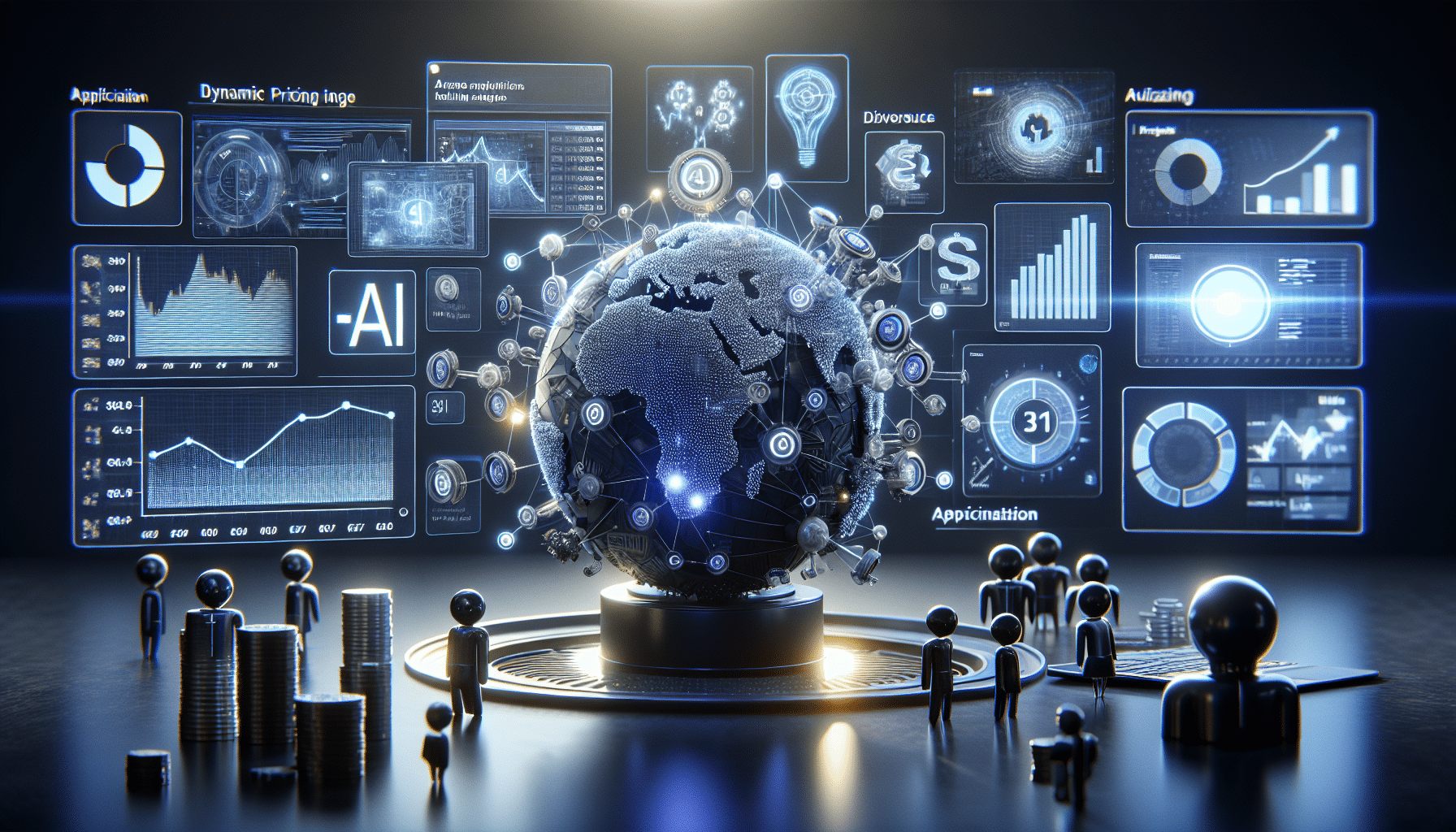 An illustration of AI in dynamic pricing strategies.