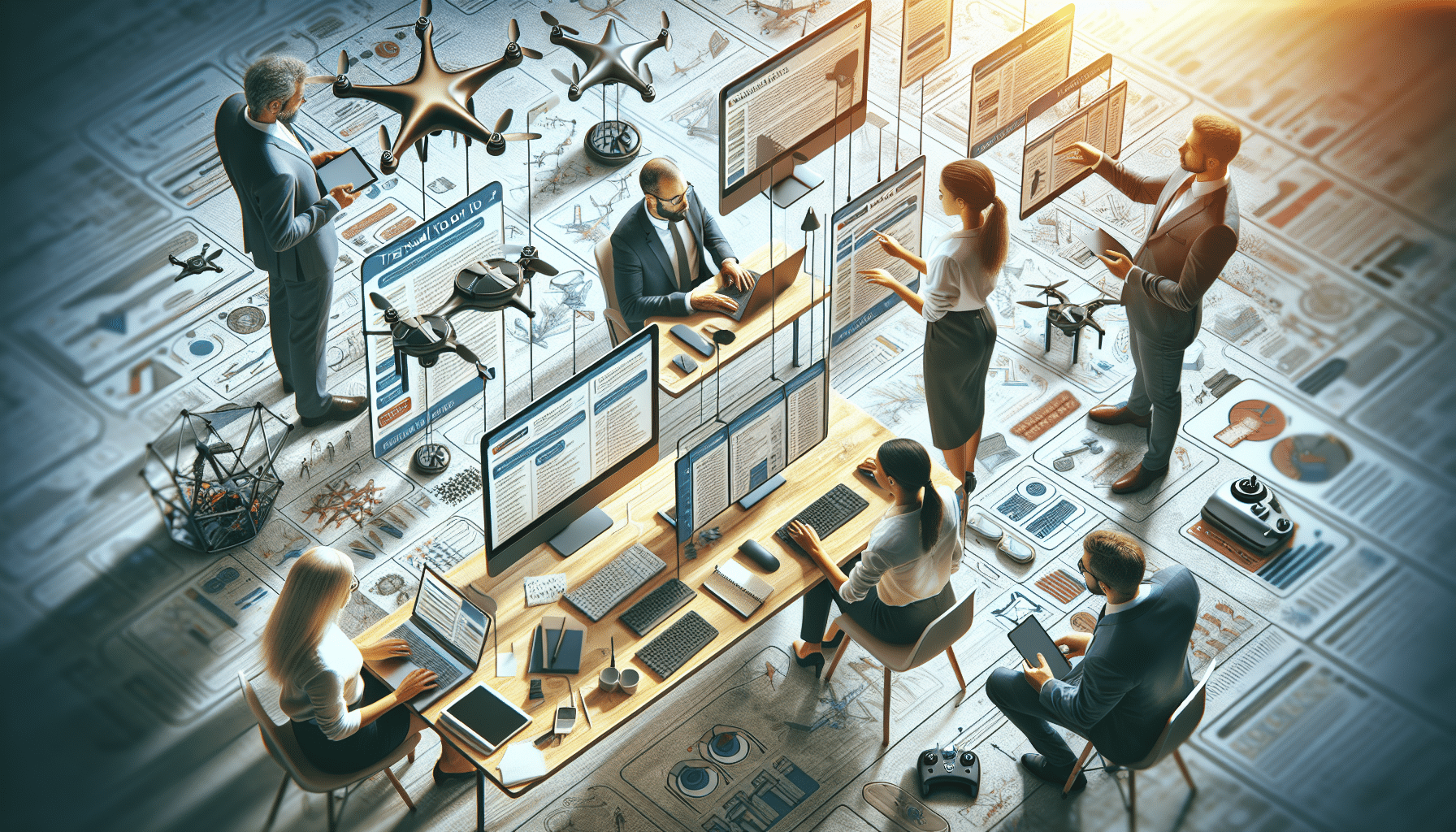 Visual representation of AI translation tools comparison for business teams, aligned with buyer's guide for selecting the best option.