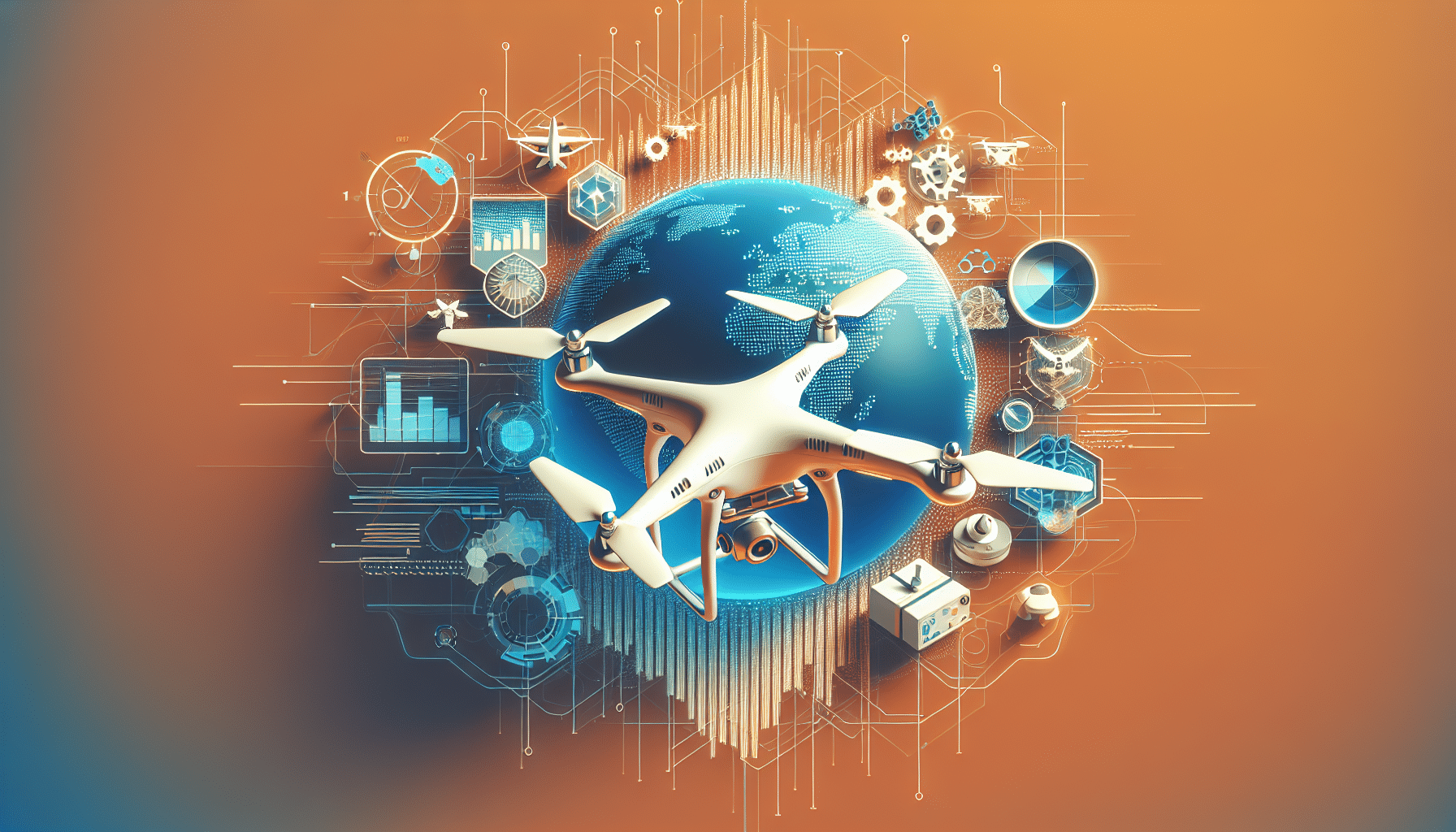 A photorealistic image illustrating ROI Optimization with Eldris through global market dynamics and multilingual expansion.