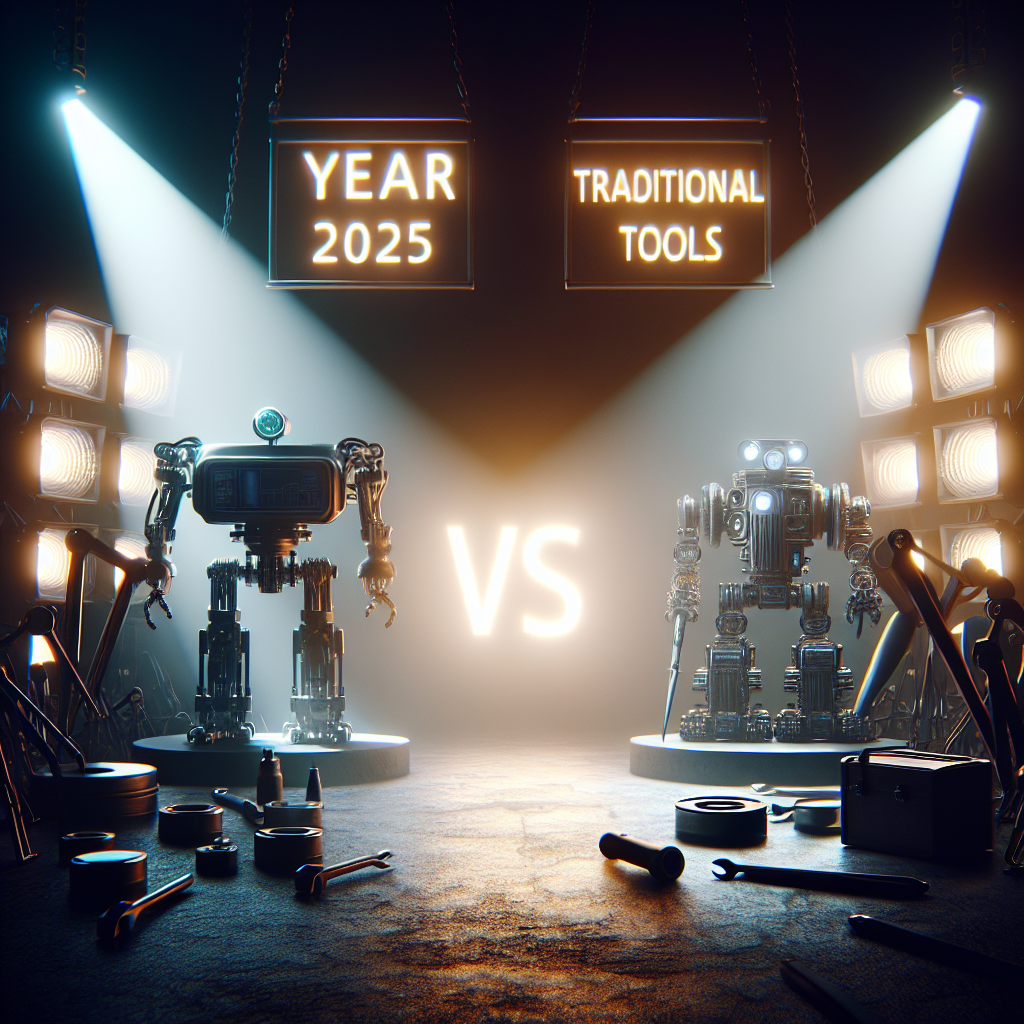 Visual representation of SEO Automation vs Traditional Tools showcasing the benefits of automated SEO strategies.