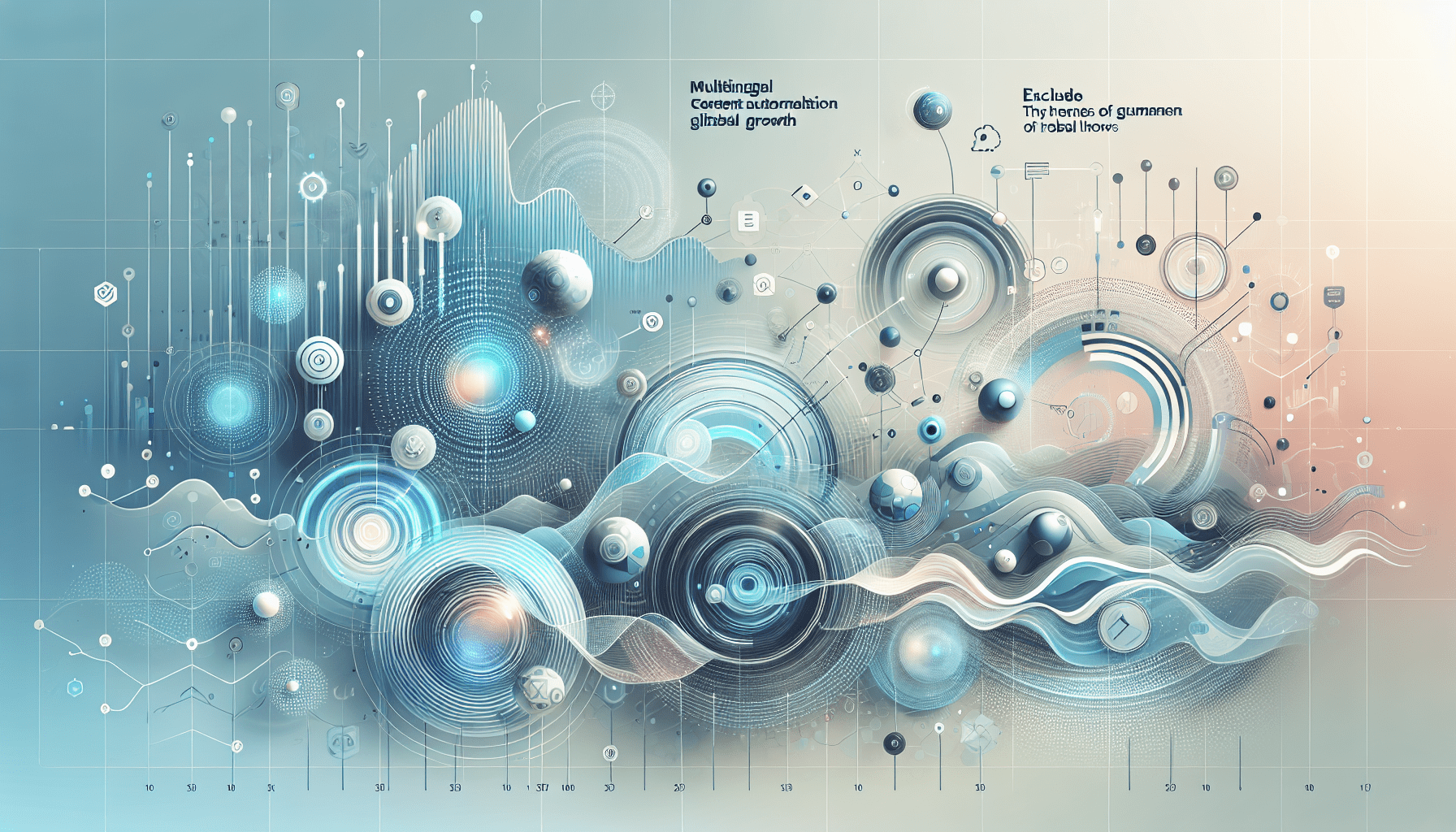 AI-powered automation system translating and publishing multilingual content, illustrating streamlined global expansion workflow.