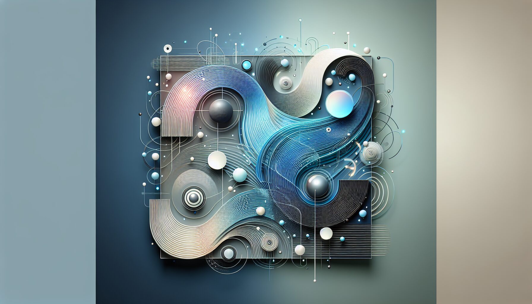 Illustration showing AI tools automating and delivering consistent brand messaging across platforms.