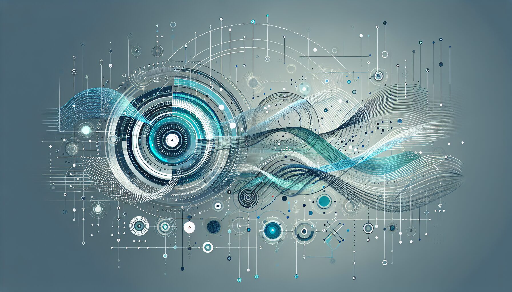 Illustrated concept of leveraging automation for efficient content management through AI tools and task automation interfaces.
