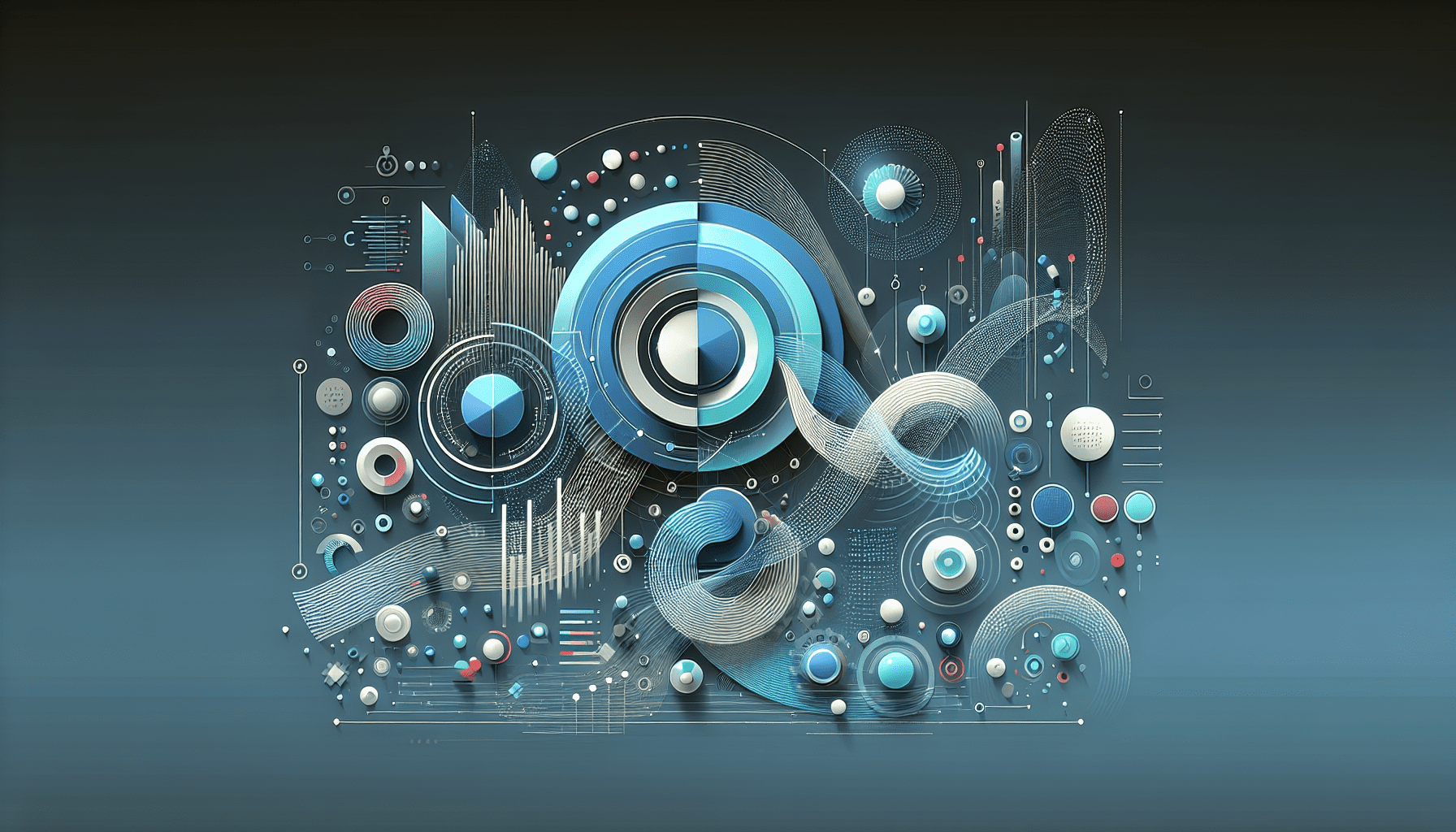Illustration of AI SEO automation tools optimizing a marketing dashboard, showing Eldris platform insights and metrics.