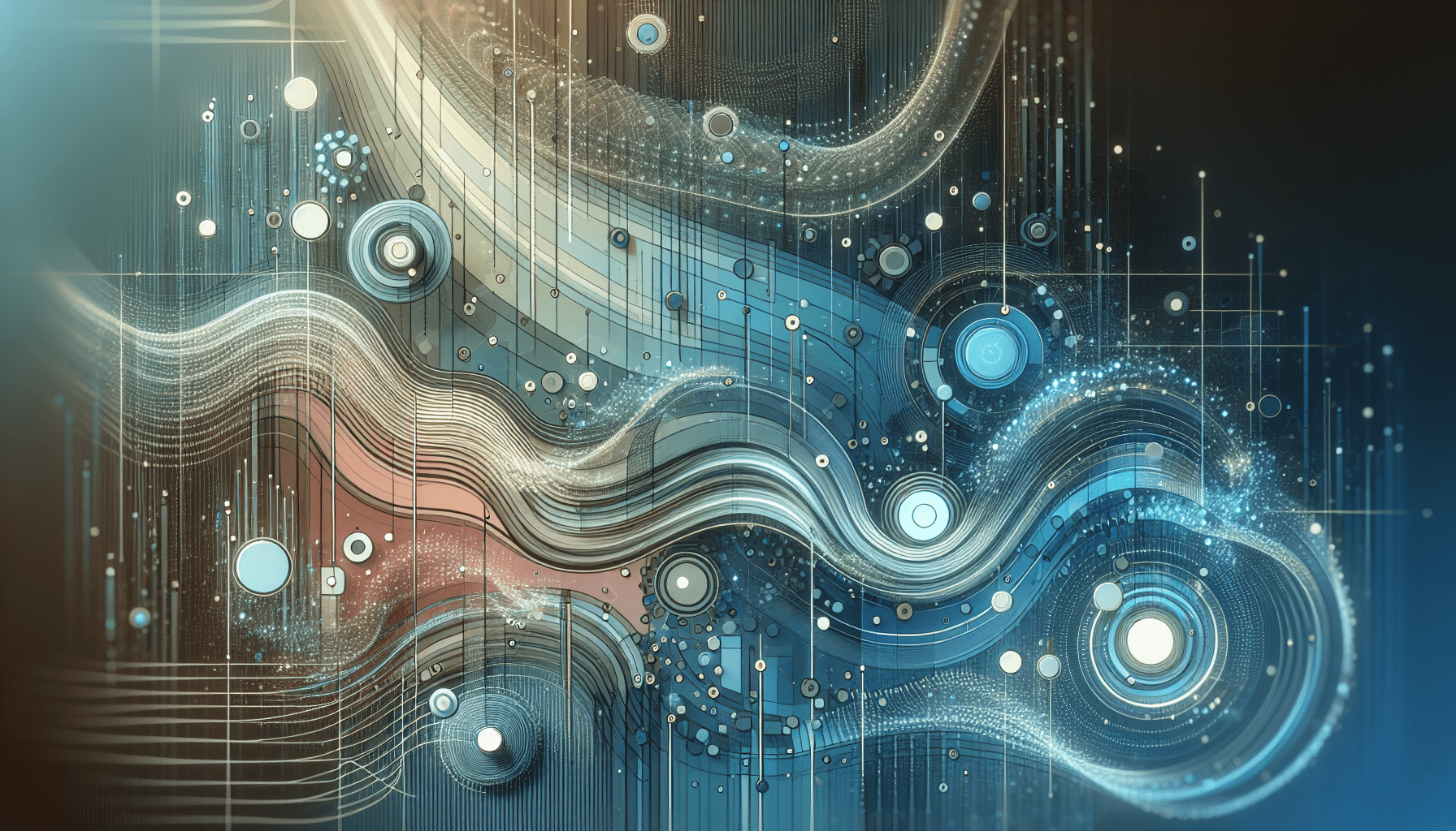 Illustration of AI-powered automation reducing digital waste in sustainable digital marketing practices using Eldris.