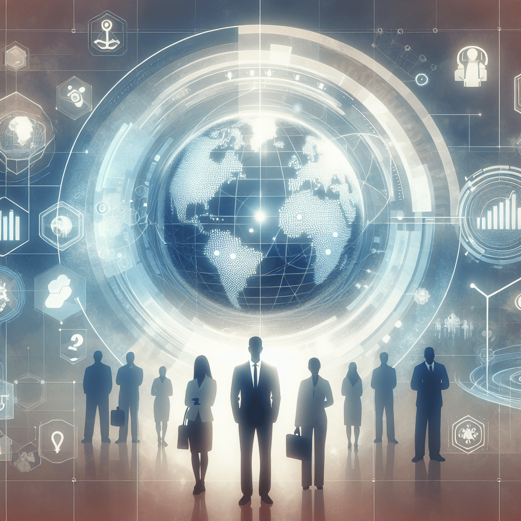 Professional team using Eldris AI platform for multinational marketing strategy, showcasing global reach and localization tools.