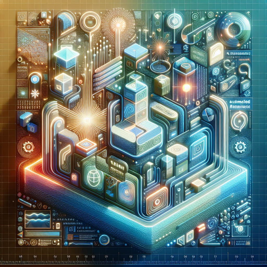 Futuristic visual of AI-driven SEO automation tools building brand resilience for digital success in 2025.