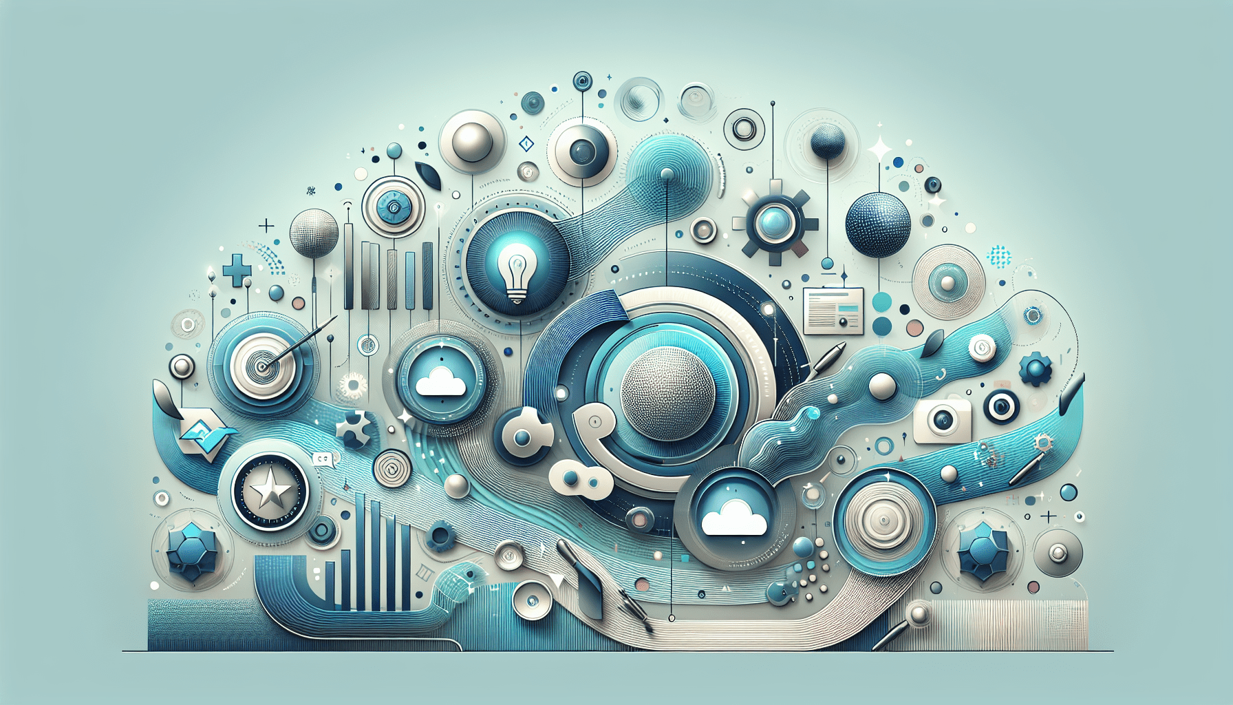 Concept illustration of Eldris-enabled AI workflows driving conversion-focused content creation strategy.