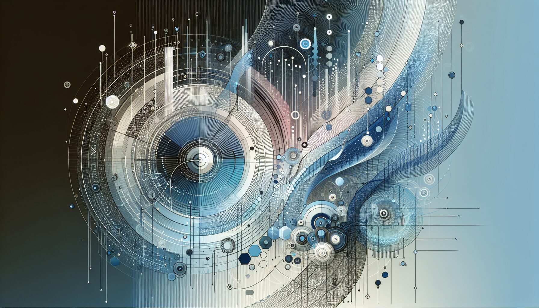 Illustration showing fast-paced EU compliance actions such as digital legal review and international regulation checklists.