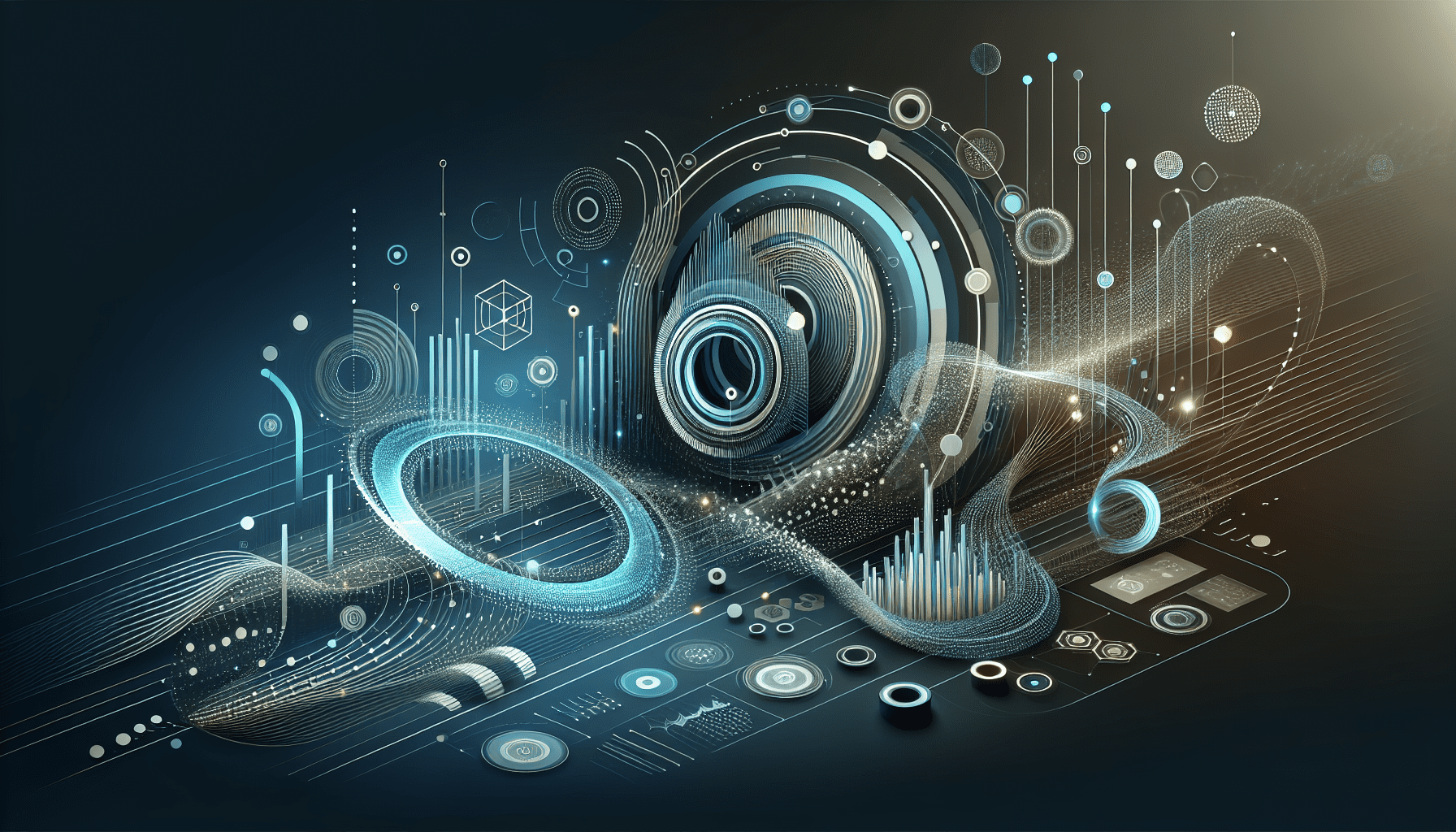 Illustration showing how businesses use data insights to identify untapped growth markets and customer demands.