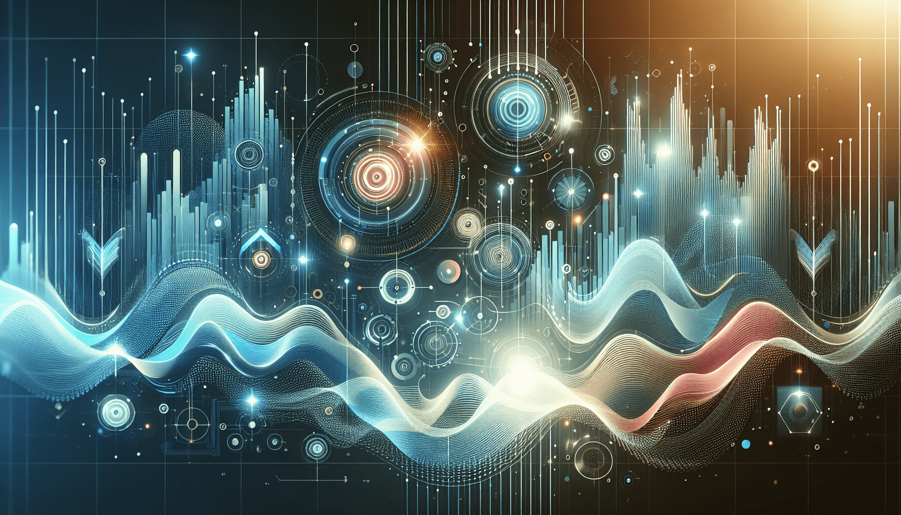 Illustration of how SEO automation improved Eldris’ strategy, showing AI tools managing keyword analysis and ranking improvements.