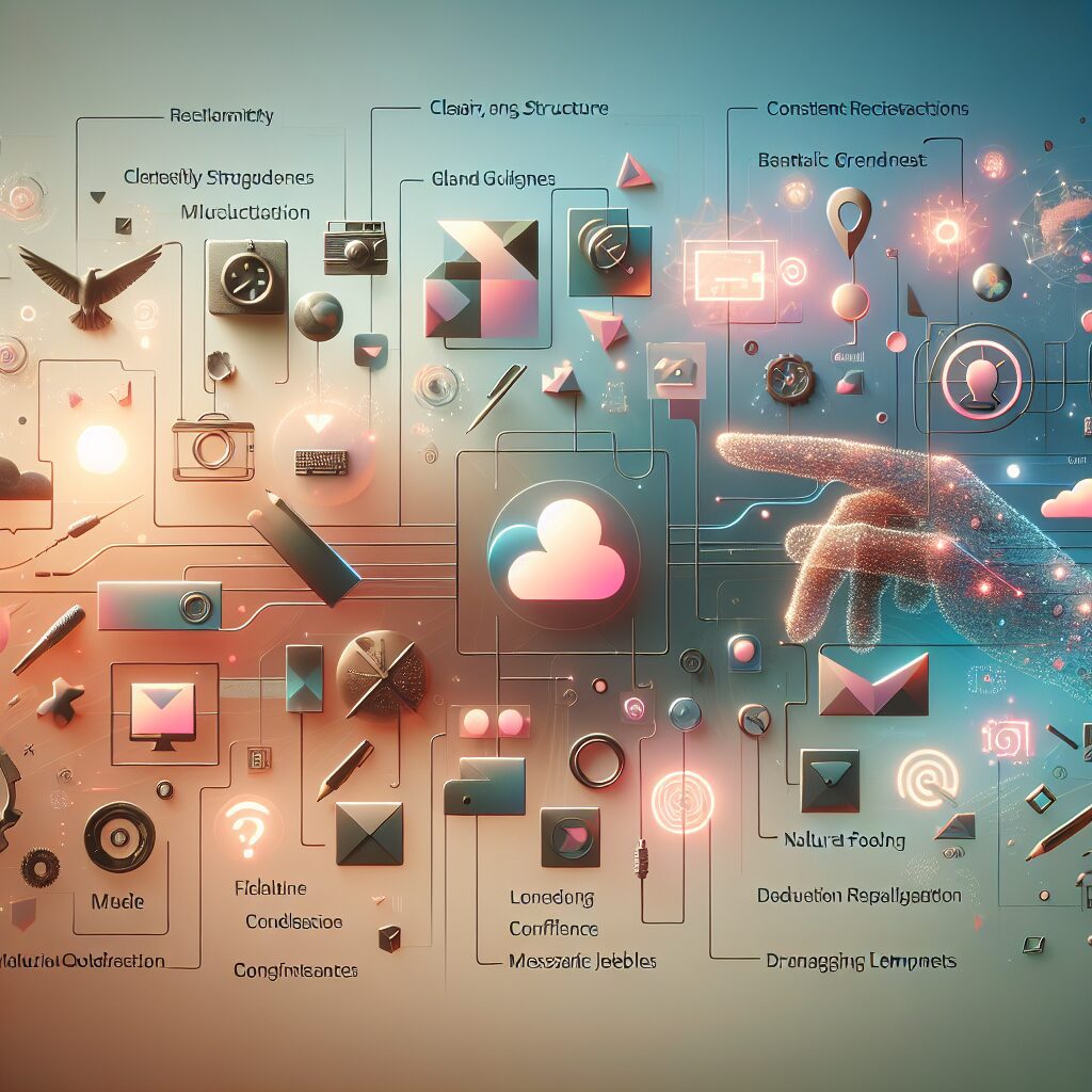 A digital visual showing AI Brand Messaging in action across multiple channels with unified style and tone.