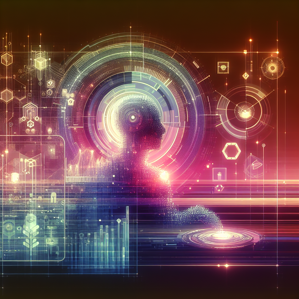 Modern marketer using AI dashboard displaying SEO strategies and organic growth metrics for 2025