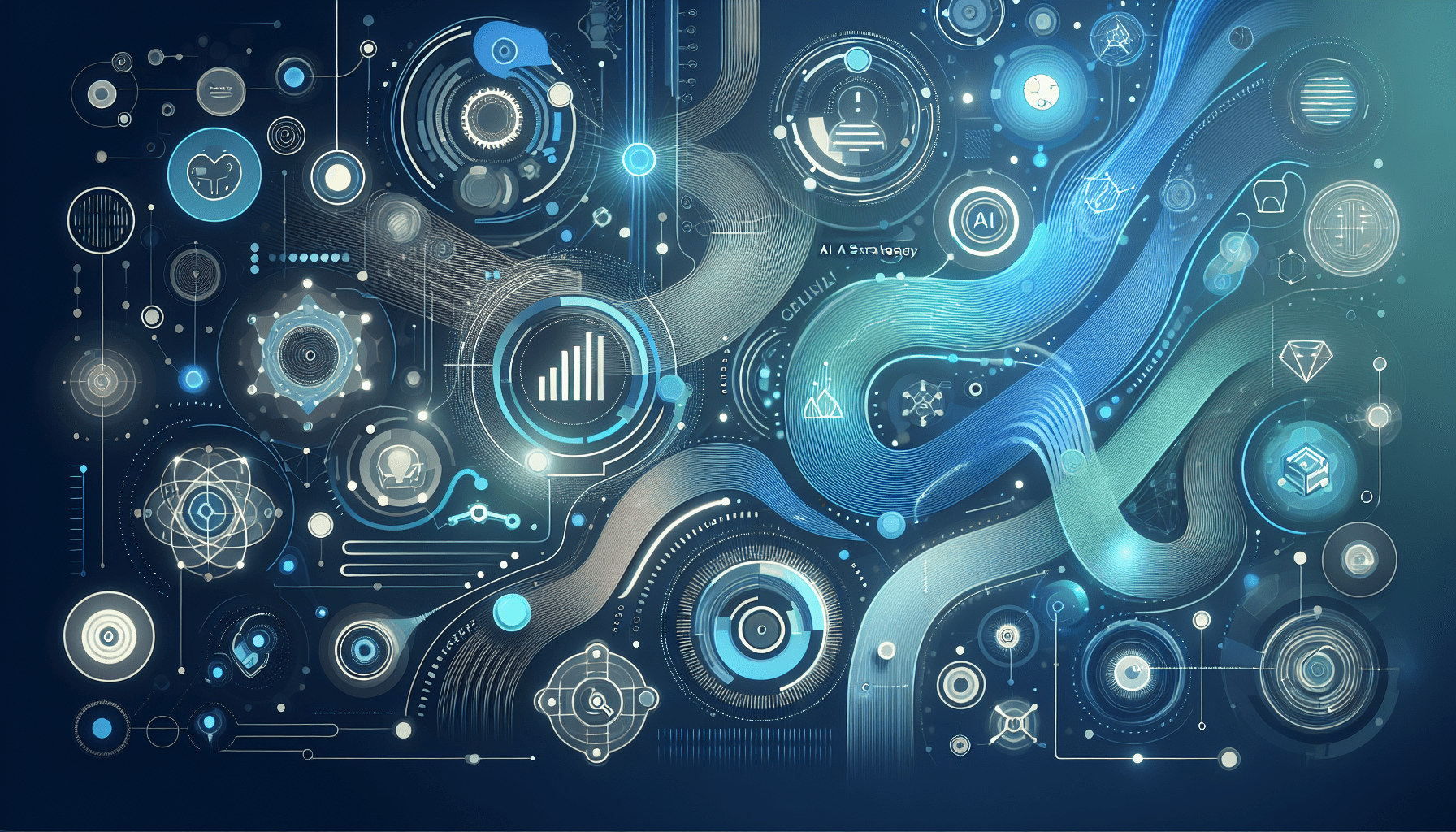 Illustration of Eldris AI automating continuous SEO improvements, with analytics, search metrics, and automation flow visuals.