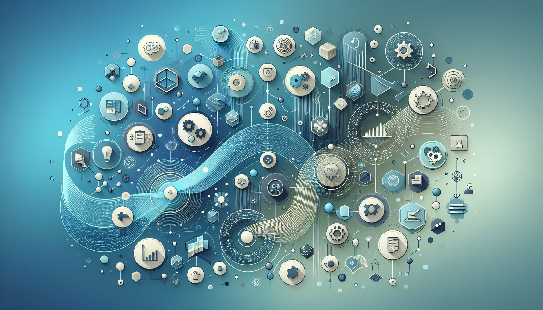 Visual representation of navigating legal compliance software for EU commerce, featuring dashboards and European regulatory symbols.