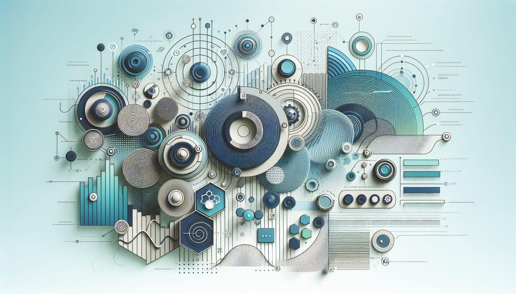 Visualisation of ecommerce SEO automation showing AI tools improving product listings, search visibility, and growth tracking in a digital setting.