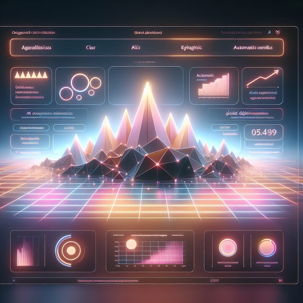 A 2025 dashboard showing AI and Automation in SEO tools optimizing ranking and indexing with global digital reach.