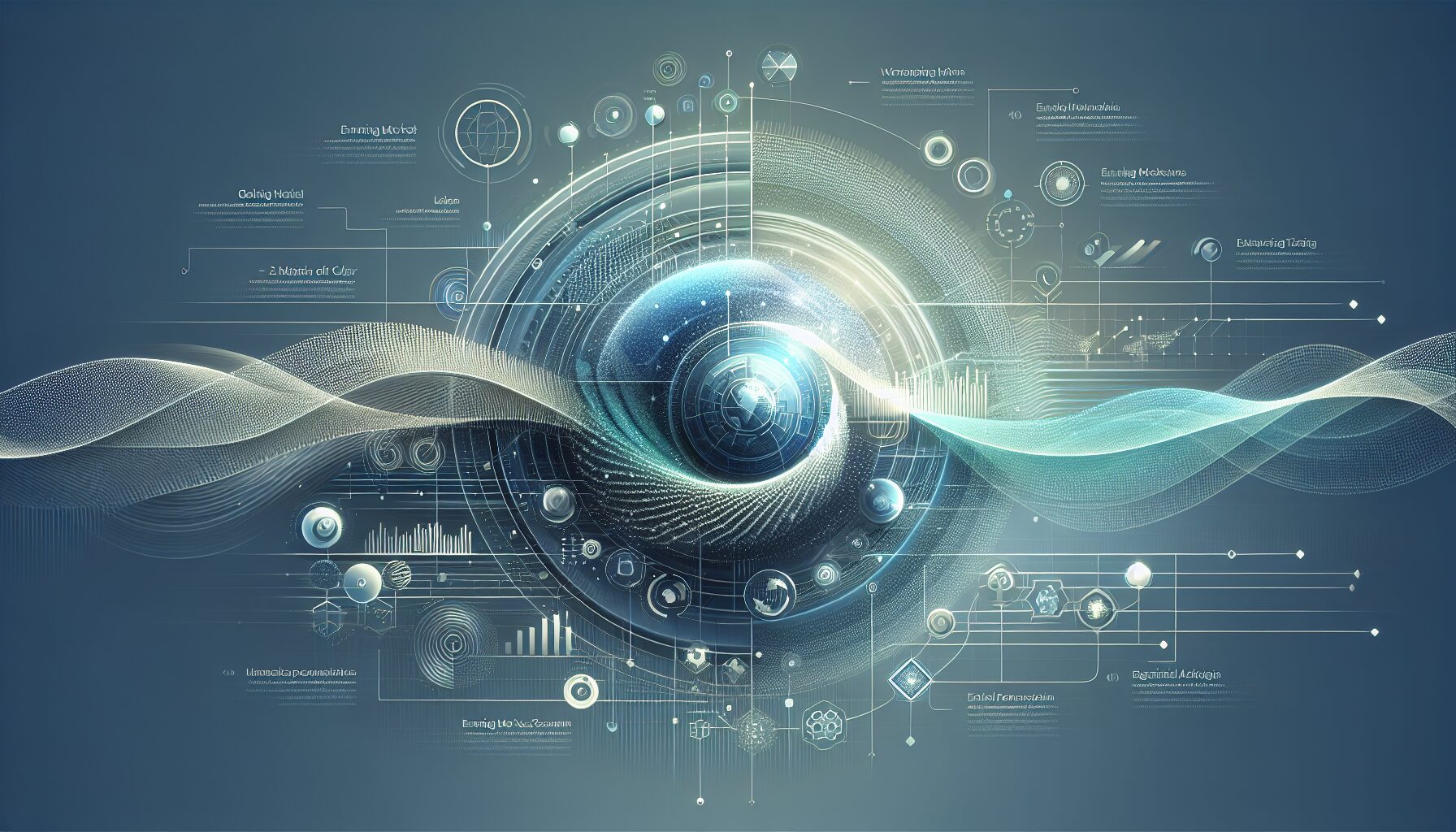 Illustrated concept of strategizing SEO in emerging markets with localization and automation elements.