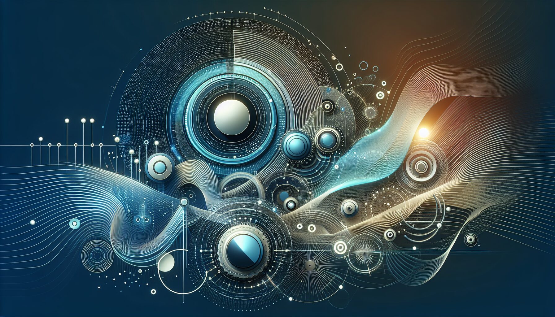 Illustration of WEEE compliance reporting automation system for EU brands, featuring digital dashboards, AI icons, and country flags.