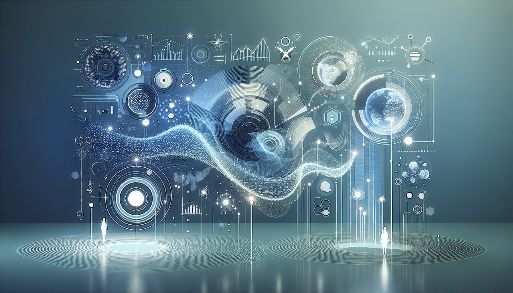 Conceptual visualization of international SEO automation using AI-driven analytics and cloud-based tools across global markets.